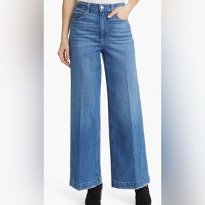 NWT “PAIGE” Women’s HARPER Wide Leg High Waist Jeans SZ:31 “SOLD-OUT"